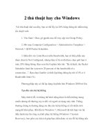 2 thủ thuật hay cho Windows ppt