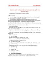 Phương pháp thử độ phân hủy sinh học của chất tẩy rửa tổng hợp