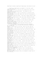 dead poet s society significant experiences