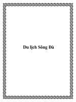 Du lịch Sông Đà potx