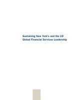 Sustaining New York’s and the US’ Global Financial Services Leadership doc