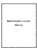 Bệnh basedow và cách điều trị ppt