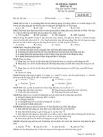 Đề Thi Thử Tốt Nghiệp Vật Lý 2013 - Phần 1 - Đề 12 pot