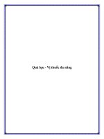 Quả lựu - Vị thuốc đa năng doc