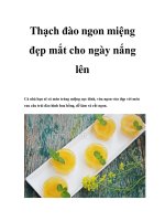 Thạch đào ngon miệng đẹp mắt cho ngày nắng lên docx