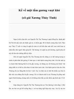 Kể về một tấm gương vượt khó (cô gái Xương Thủy Tinh) docx