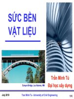 Giáo trình Sức bền vật liệu _ Mở đầu ppt