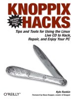 Knoppix Hacks, Second Edition pdf