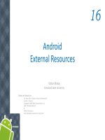 Android chapter16 resources