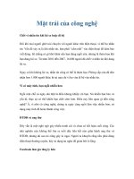 Mặt trái của công nghệ potx