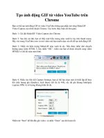 Tạo ảnh động GIF từ video YouTube trên Chrome docx