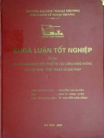 Kinh doanh hàng miễn thuế tại các cảng hàng không của Việt Nam - thực trạng và giải pháp