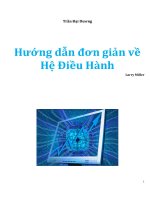 Hướng dẫn đơn giản về Hệ Điều Hành ppt