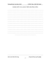 Hoàn thiện kế toán NVL vàphân tích tình hình quản lý và sử dụng NVL ở Công ty cổ phần đầu tư TAJA