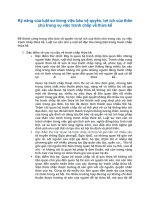 Kỹ năng của luật sư trong việc bảo vệ quyền