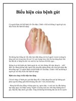 Biểu hiện của bệnh gút doc