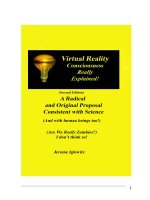 Virtual Reality - Consciousness Really Explained! pptx