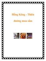 Hồng Kông - Thiên đường mua sắm pdf