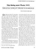 Báo cáo khoa học:Đại thắng mùa xuân năm 1975 ppt