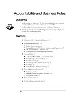 Accountability and Business Rules ppt