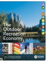 The Outdoor recreation economy ppt