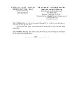 Đề thi học kì 1 môn Văn D lớp 12 nâng cao 1 năm 2013 trường Chu Văn An doc