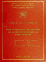 vấn đề bảo vệ người tiêu dùng, kinh nghiệm của các nước trên thế giới và bài học kinh nghiệm áp dụng việt nam