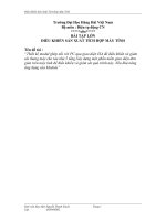 thiết kế modul ghép nối với pc qua giao diện isa để điều khiển và giám sát thang máy cho tòa nhà 5 tần