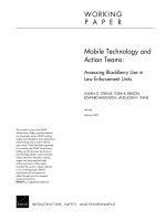 Mobile Technology And Action Teams doc