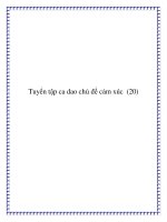 Tuyển tập ca dao chủ đề cảm xúc trong tình yêu docx