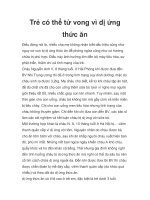 Trẻ có thể tử vong vì dị ứng thức ăn docx