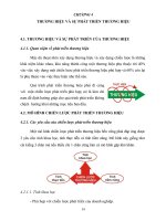 chương 4 quản trị và phát triển thương hiệu