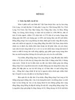 Những vấn đề đặt ra và các giải pháp nhằm phát triển kinh tế   xã hội ở an giang trong mùa nước nổi