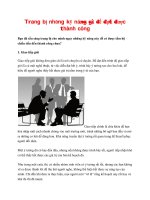 Trang bị những kỹ năng gì để đạt được thành công ppt