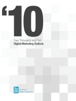 Two Thousand and Ten Digital Marketing Outlook pot