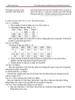 Đề ôn thi Tốt nghiệp THPT môn Địa Lý Trường Hiệp Đức Quảng Nam