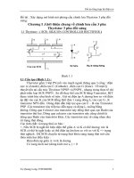 xây dựng mô hình mô phỏng cầu chỉnh lưu thyristor 3 pha đối xứng. mô phongr trên matlab
