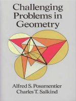 Challenging problems in geometry (dover)   posamentier & salkind