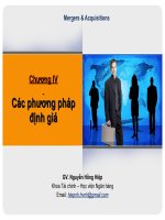 các phương pháp định giá
