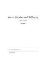 allen hatcher - vector bundles and k-theory