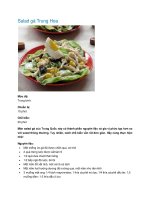 Salad gà Trung Hoa pptx