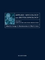 APPLIED MYCOLOGY AND BIOTECHNOLOGY VOLUME 2  AGRICULTURE AND FOOD PRODUCTION