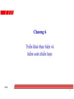bài giảng quản trị chiến lược - chương 6
