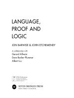 mathematics - language proof and logic