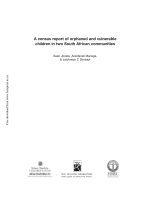 A Census of Orphans and Vulnerable Children in Two Villages in Botswana pot