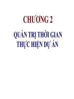 QUẢN TRỊ THỜI GIAN THỰC HIỆN DỰ ÁN pdf