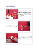 Kỹ thuật dán móng giả pdf