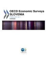 OECD Economic Surveys SLOVENIA 2011 ppt