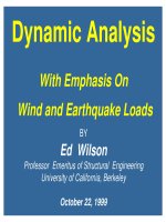 108 dynamic analysis sap2000 basics