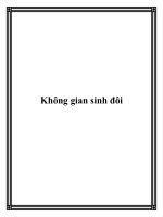 Không gian sinh đôi pot